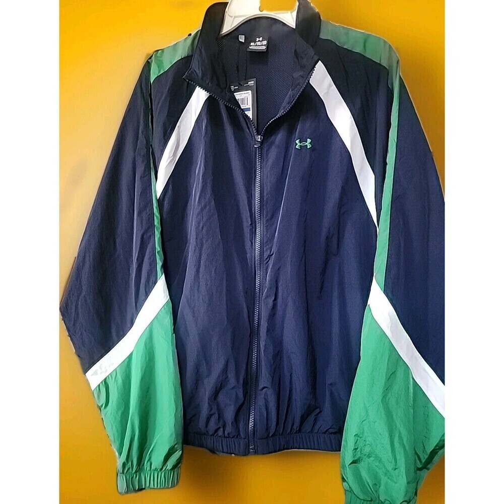 Under Armour Icon Crinkle Track  Sports Casual‎ Jacket XL New B15 Excellent NWT